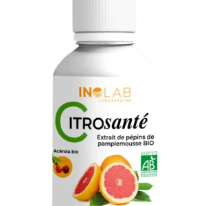 Pépins de pamplemousse bio + extrait d'acérola bio