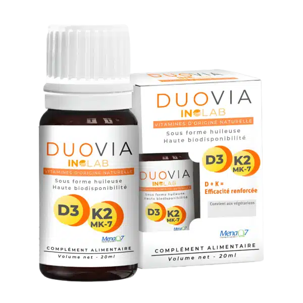 Complexe vitamines D3 + K2 MK7 ALL TRANS